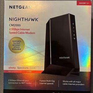 Blazing FAST Netgear Nighthawk CM2000 Modem